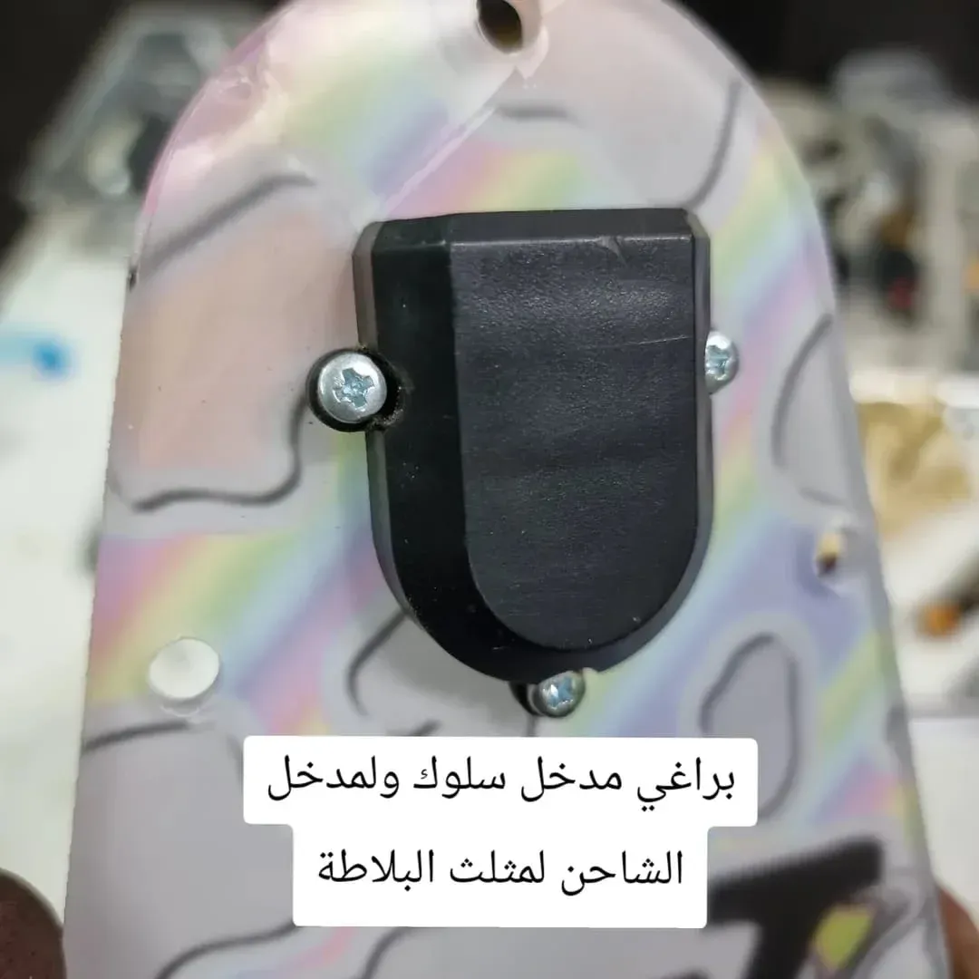 5 براغي مع 5 سوامين بزبطو لمثلث البلاطة للشاحن والسلوك - صورة 5